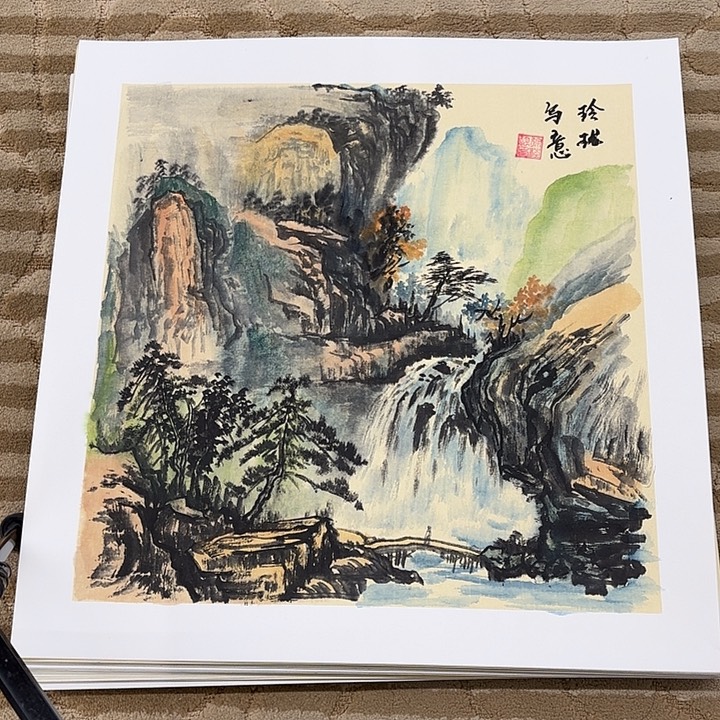 国画花鸟等图案和花纹50.50