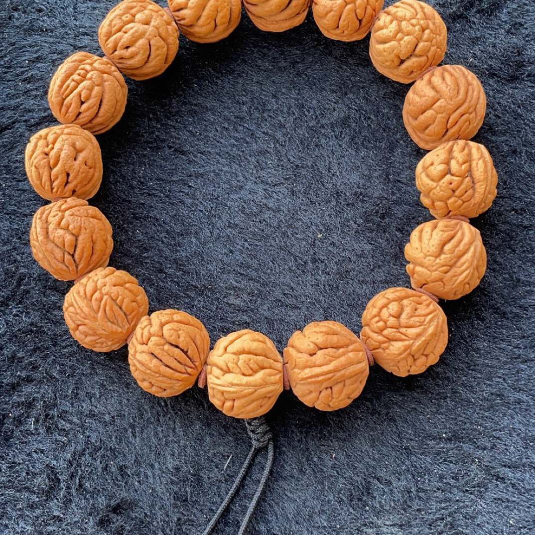 秦岭龙纹桃核原装霸王龙