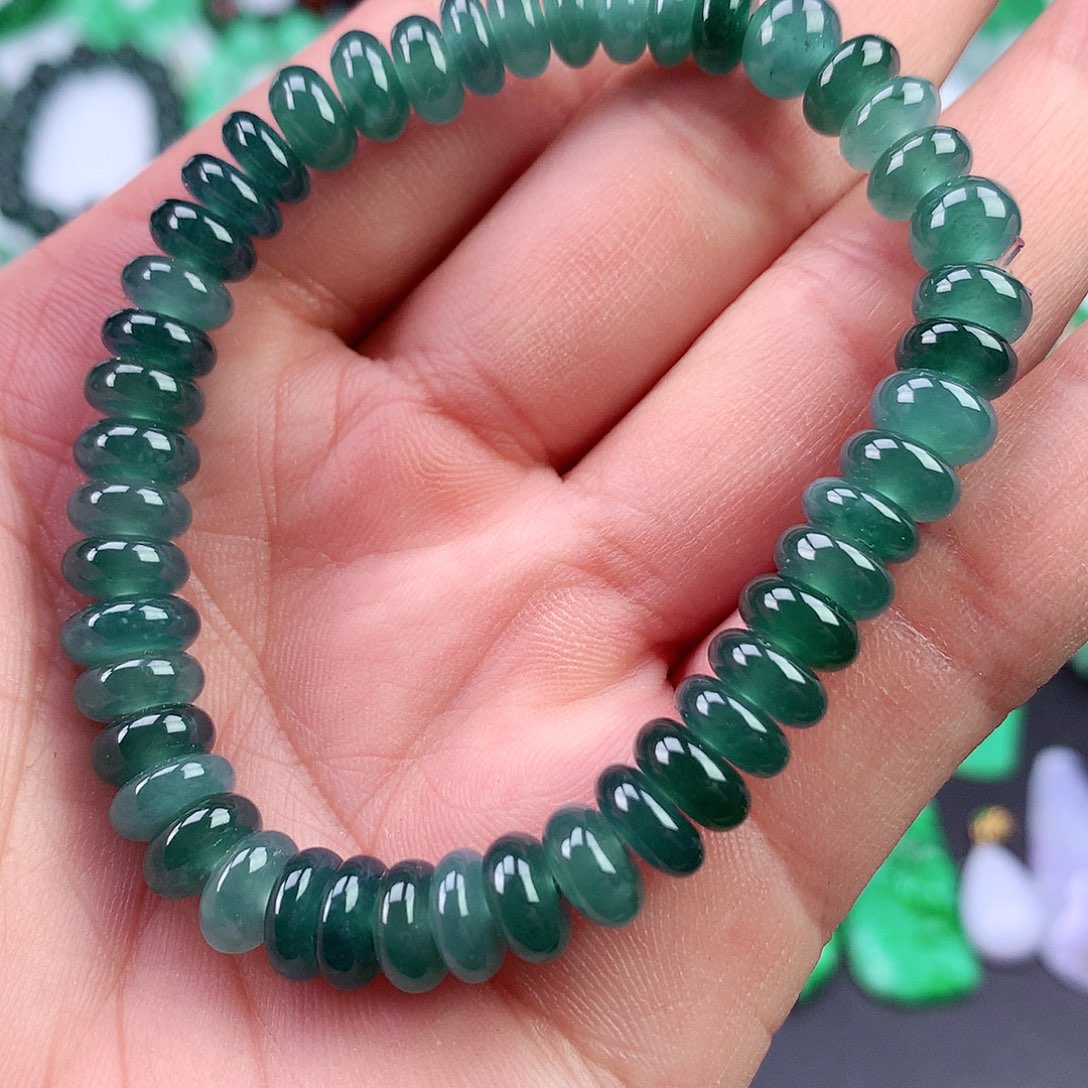 未镶嵌手链翡翠手串