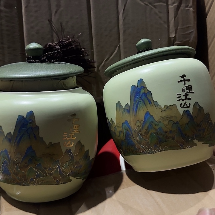 茶叶罐储物罐密封罐！