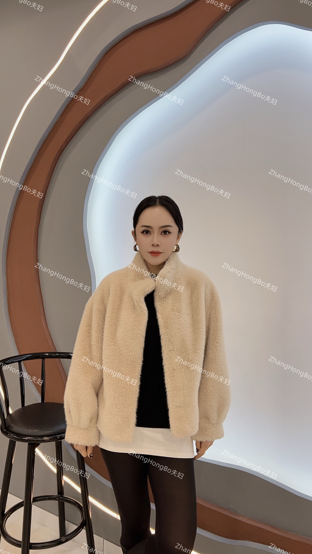 【张洪波夫妇】90190女士高奢潮流百搭外套2516