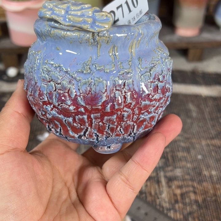 口6 手工花盆满30包邮