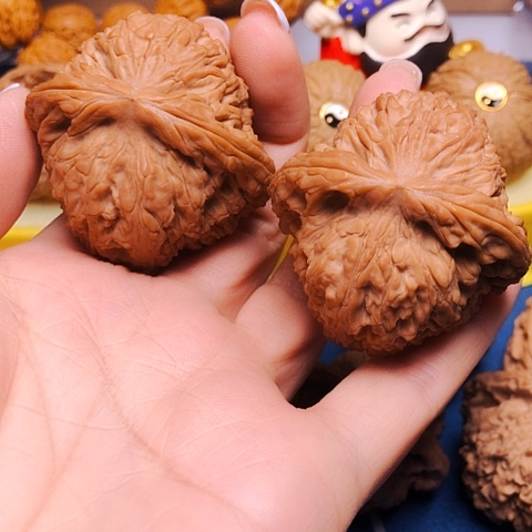 吊坠文玩核桃承****伟南将石