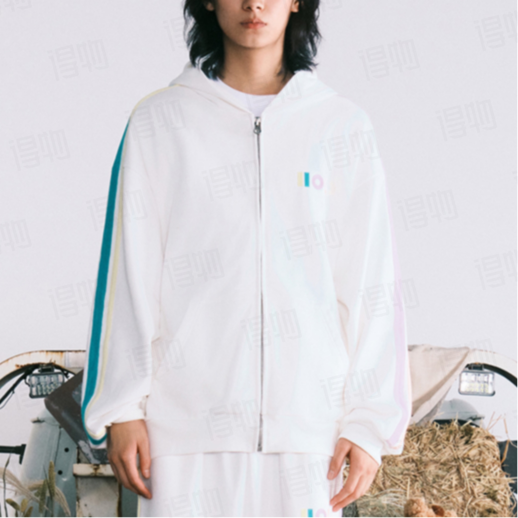 Holdoumen 经典系列 宽松连帽卫衣 男女同款(正品剪标)默认微瑕