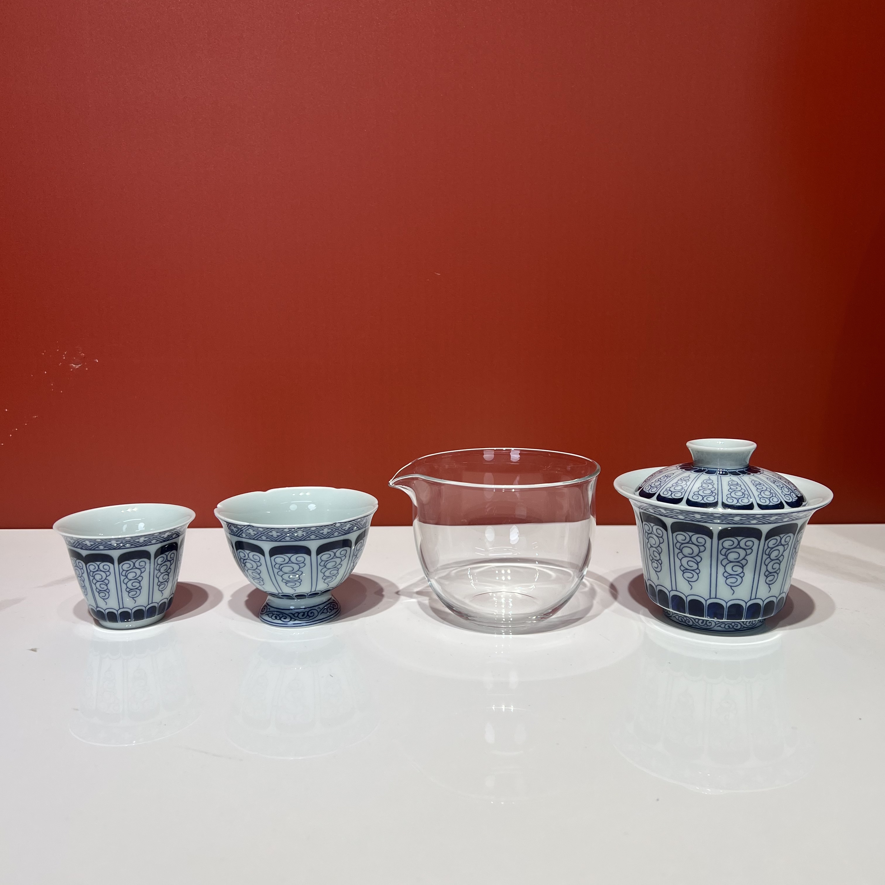 古汝卷草纹旅行套 YC134