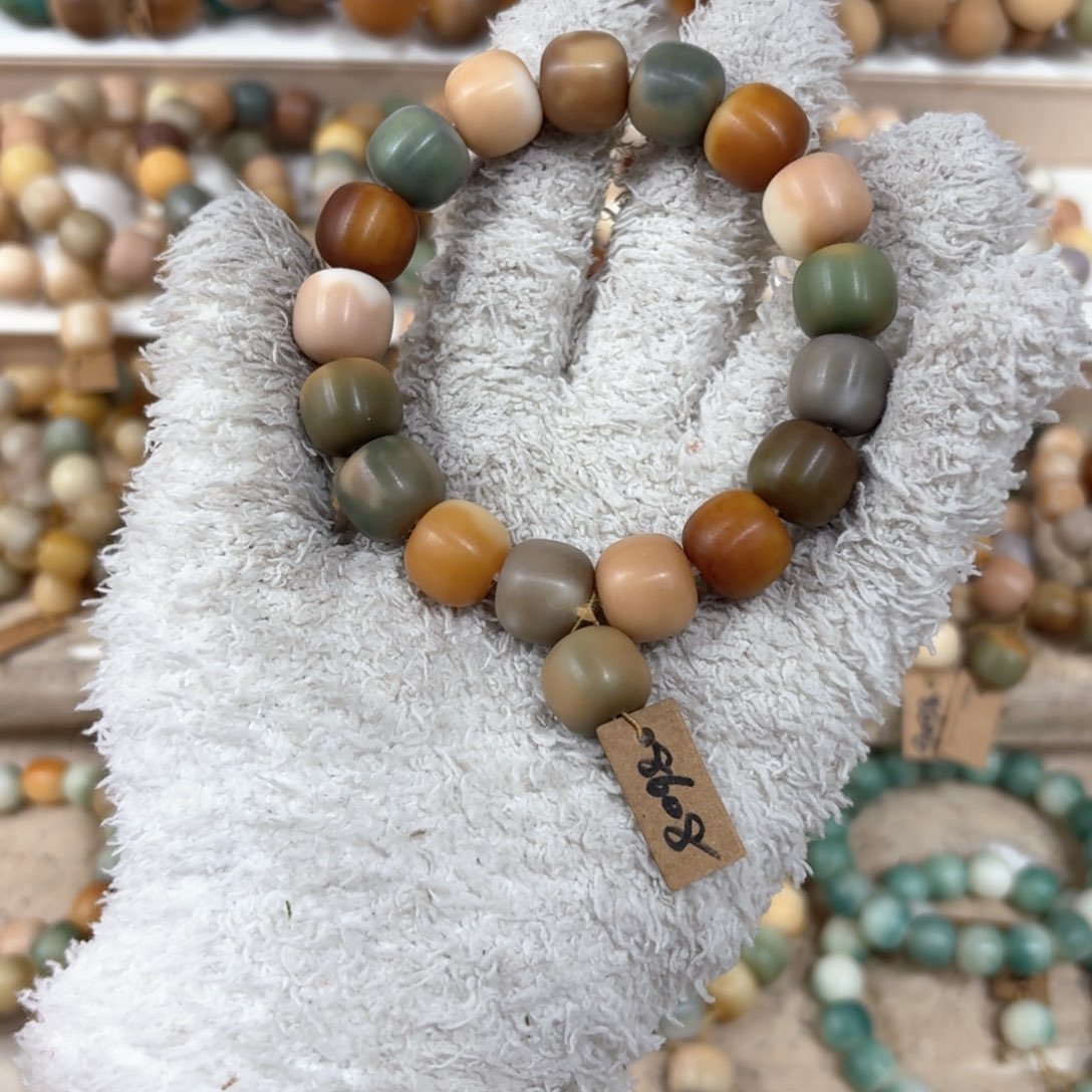 菩提根/象牙果吊坠8608卡14桶珠