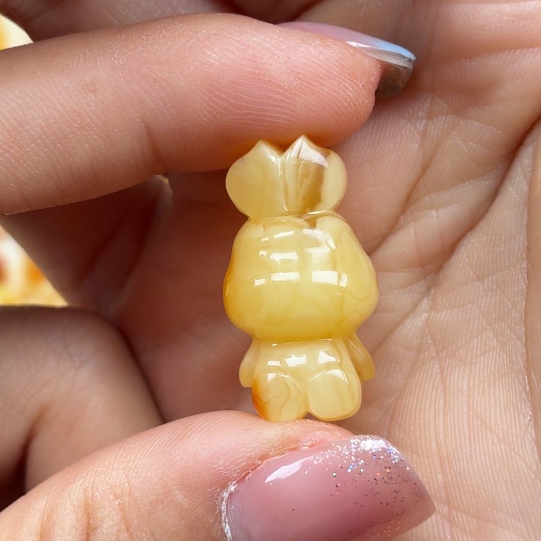 琥珀未镶嵌裸石蜜蜡