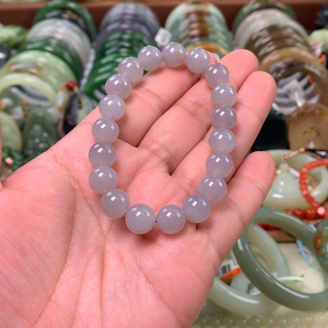 和田玉未镶嵌手链卡10