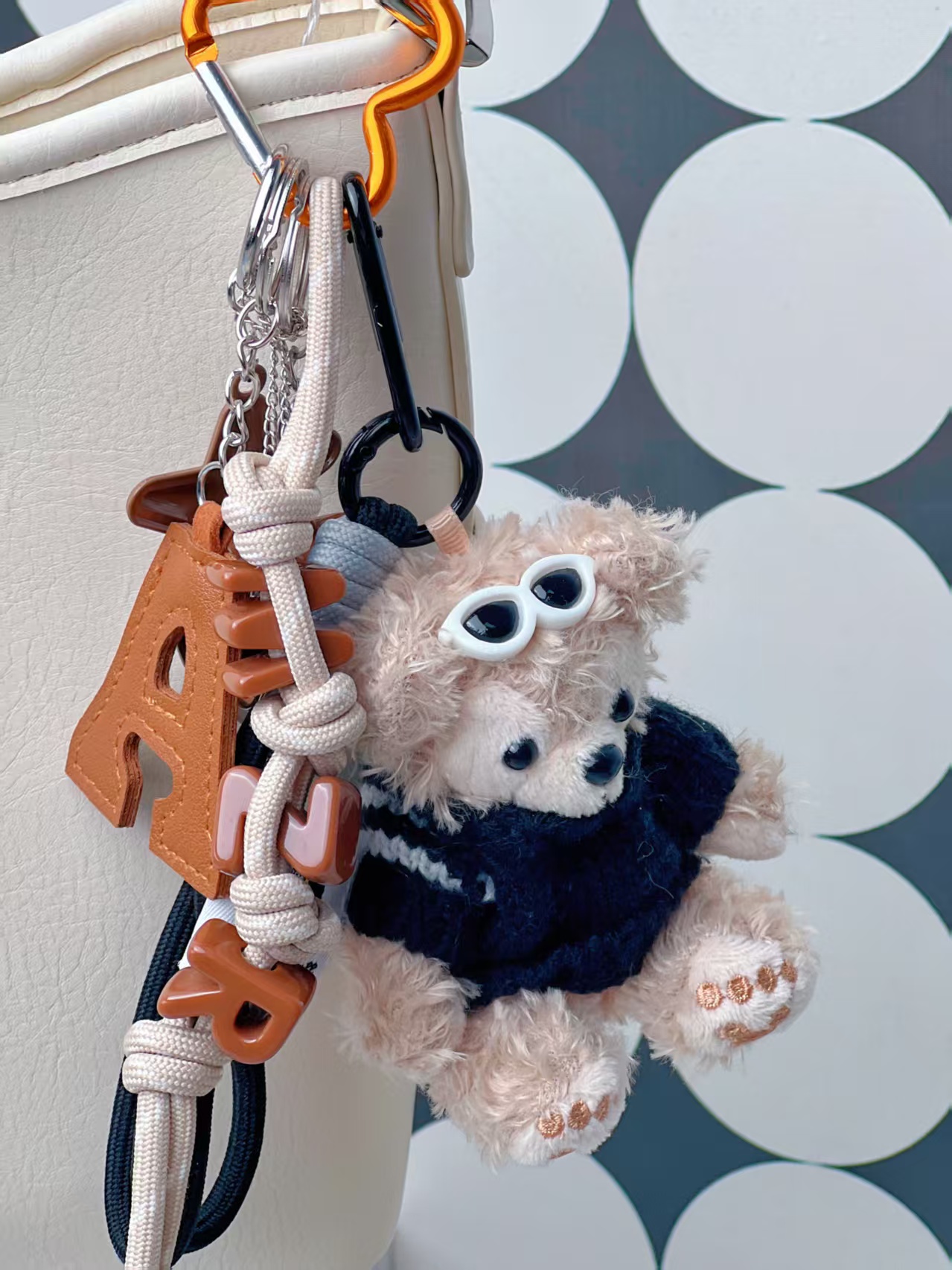 毛绒miu系时尚包挂