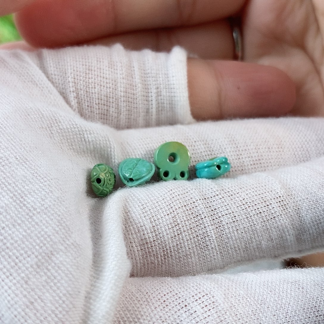 绿松石珠宝奇石未镶嵌