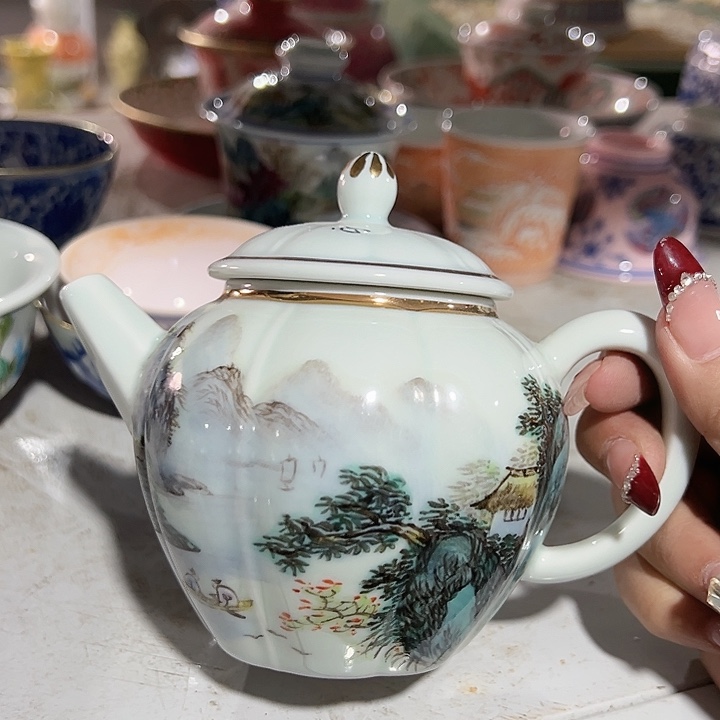 摆件白泥景德镇陶瓷