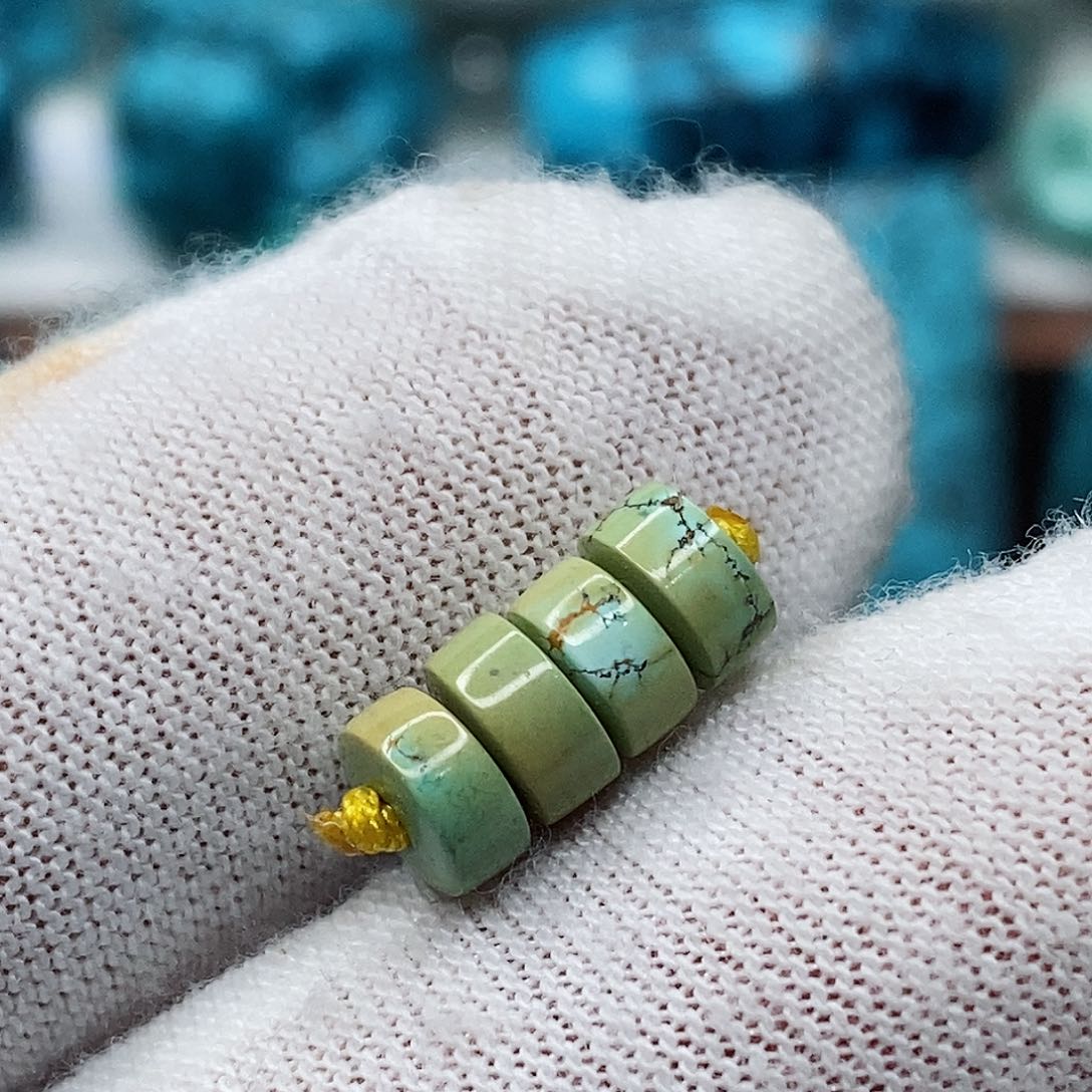 绿松石未镶嵌直切