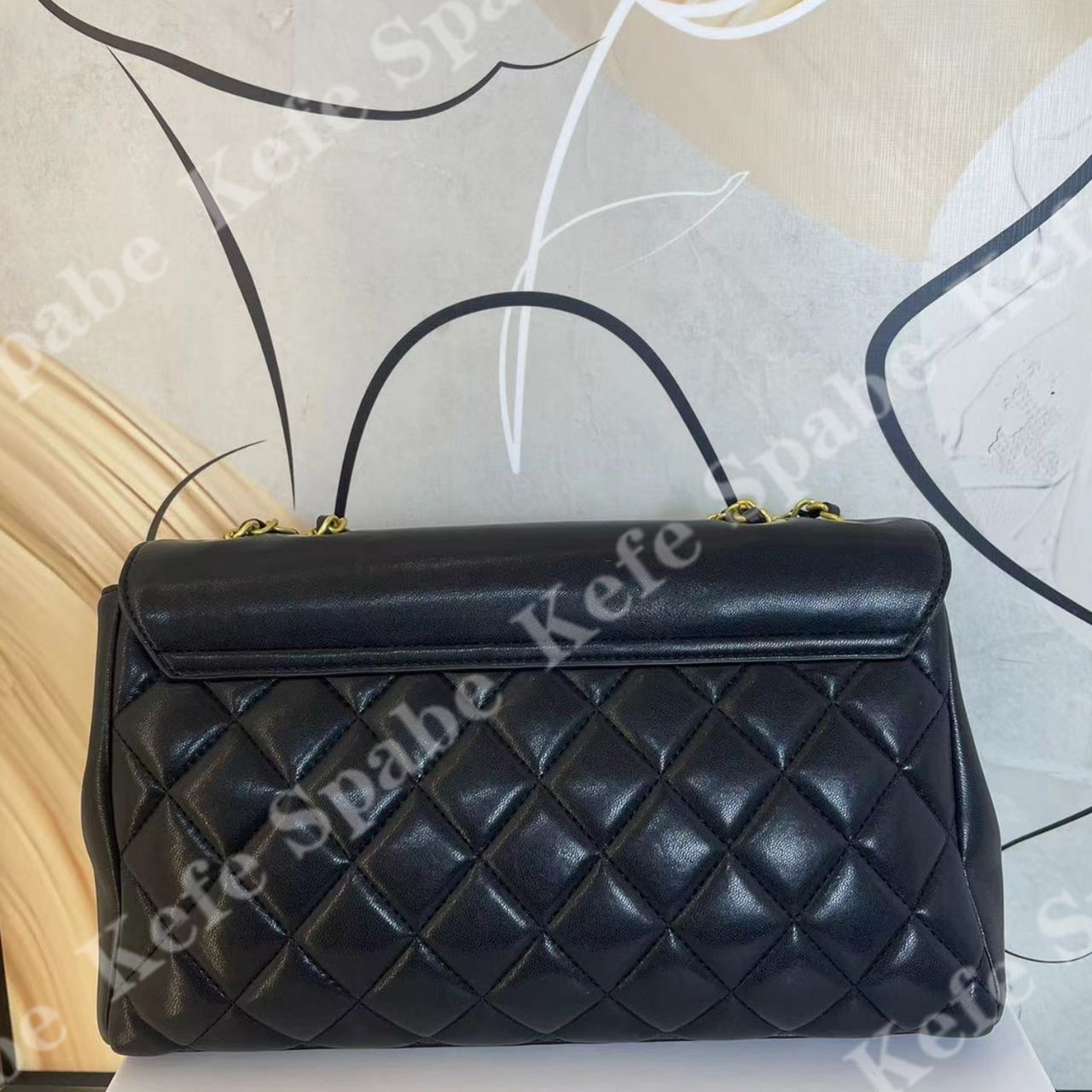 HM045  25新款黑色贝嫂辣妈单肩腋下斜挎包