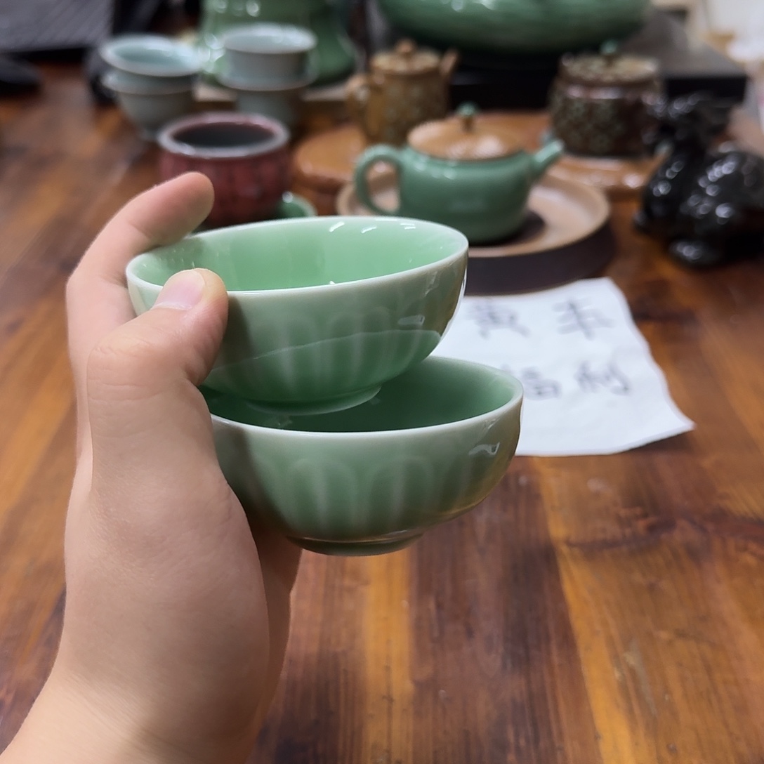 小仲青瓷茶器微瑕7209