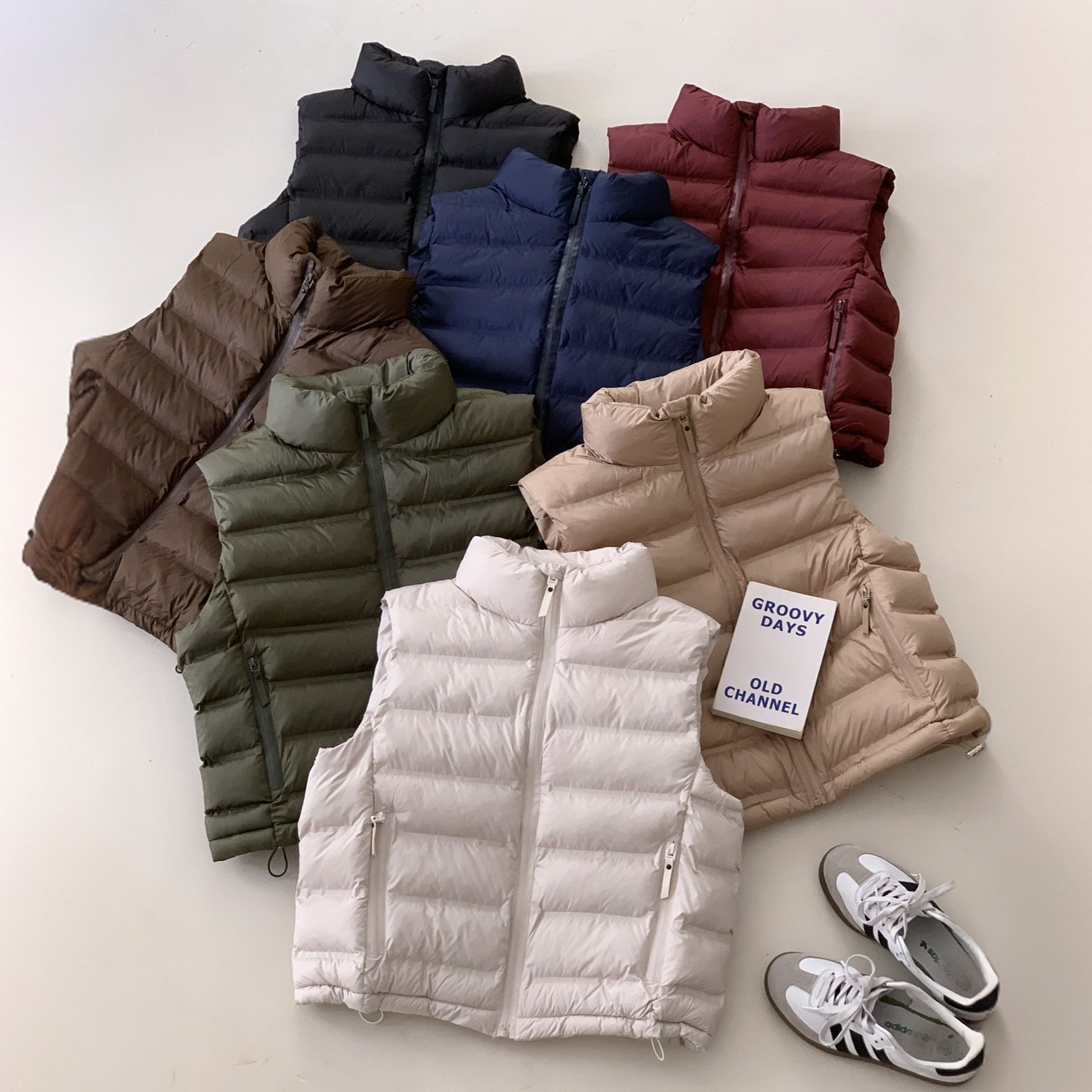 轻薄棉马夹女短款立领韩版时尚保暖百搭过冬棉马甲学生小个子外套