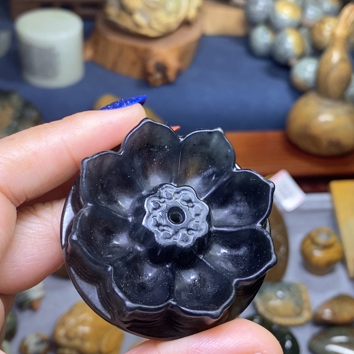 蛇纹石玉岫玉香播未镶嵌