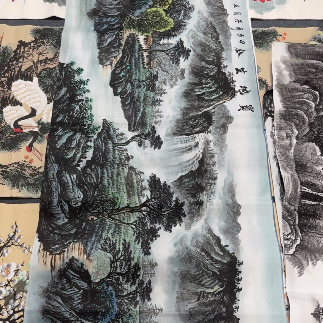 国画晓彤美术馆直播间