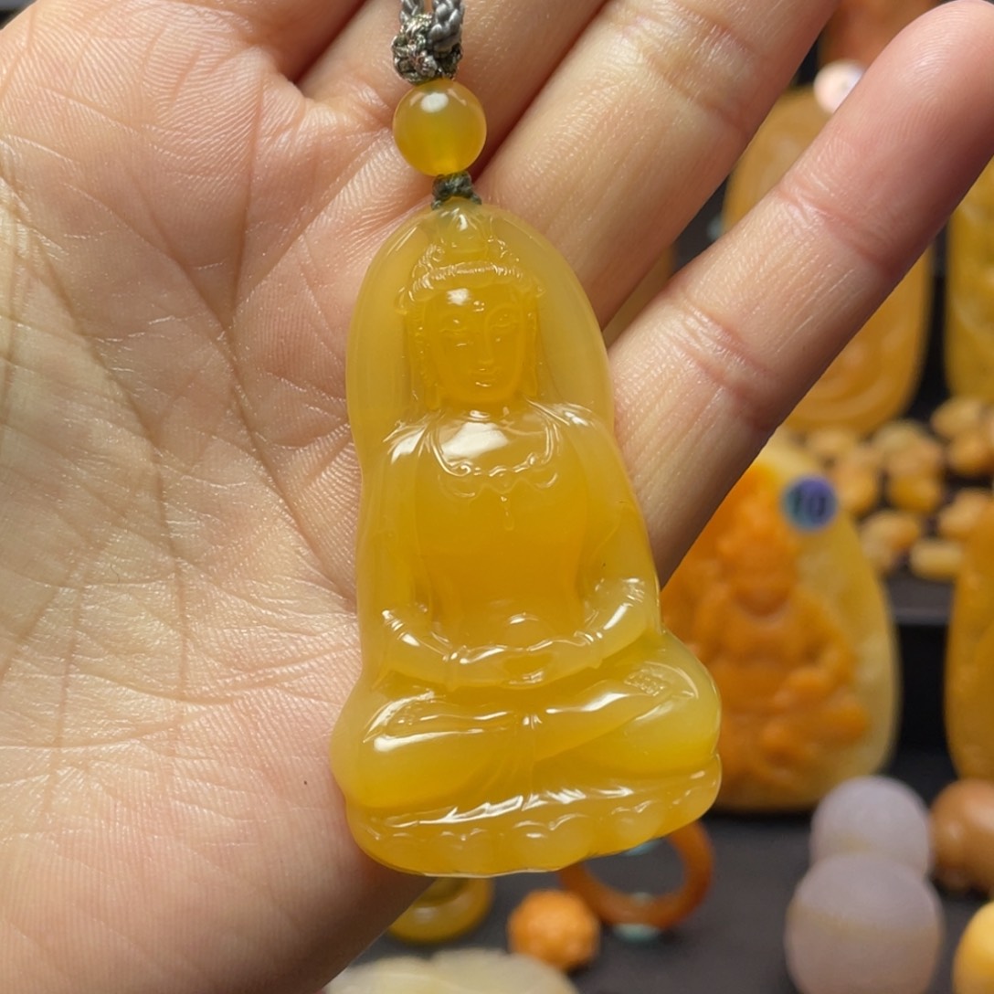 石英质玉挂件未镶嵌