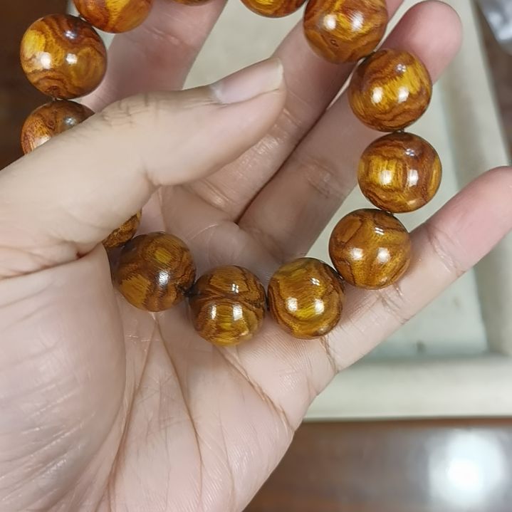 黄花梨/降香黄檀手串/手链18mm圆珠