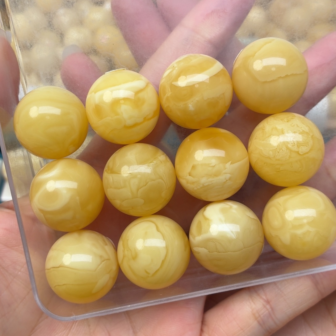 蜜蜡未镶嵌裸石20+蜜蜡手串