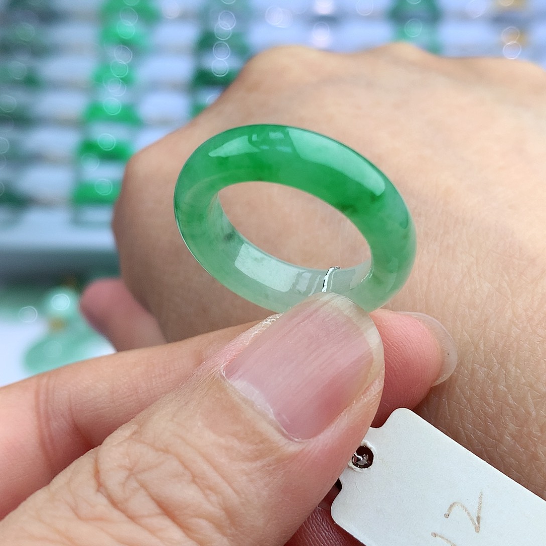 未镶嵌戒指翡翠12号