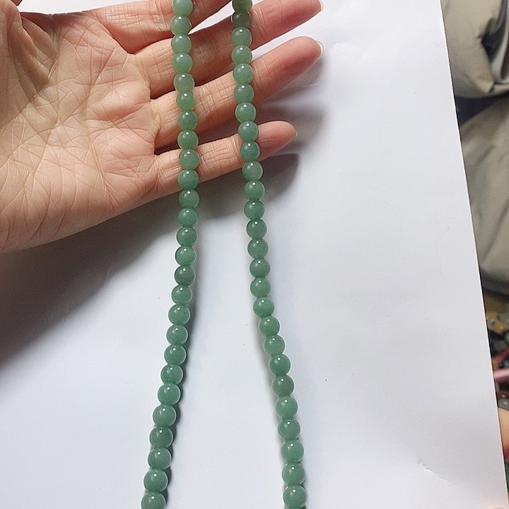密玉（石英质玉）手链未镶嵌