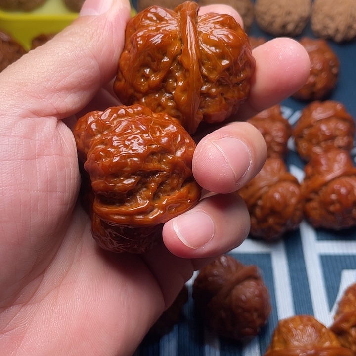 把件文玩核桃蛤蟆头