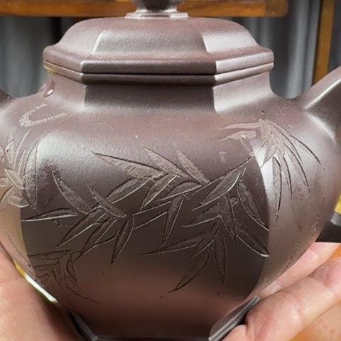 紫砂茶壶歪**道密密麻麻