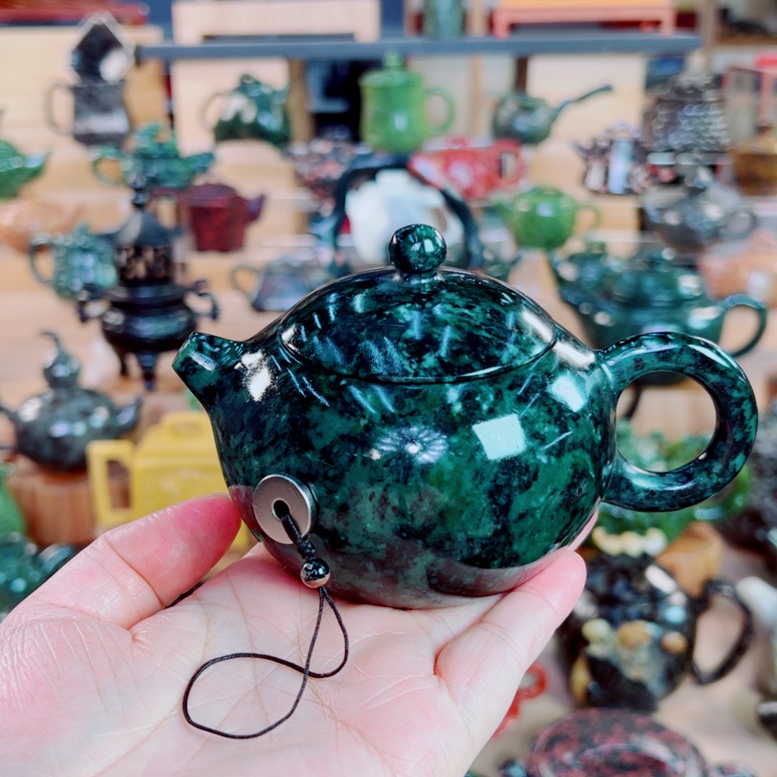 生***宝天然石材手工雕刻