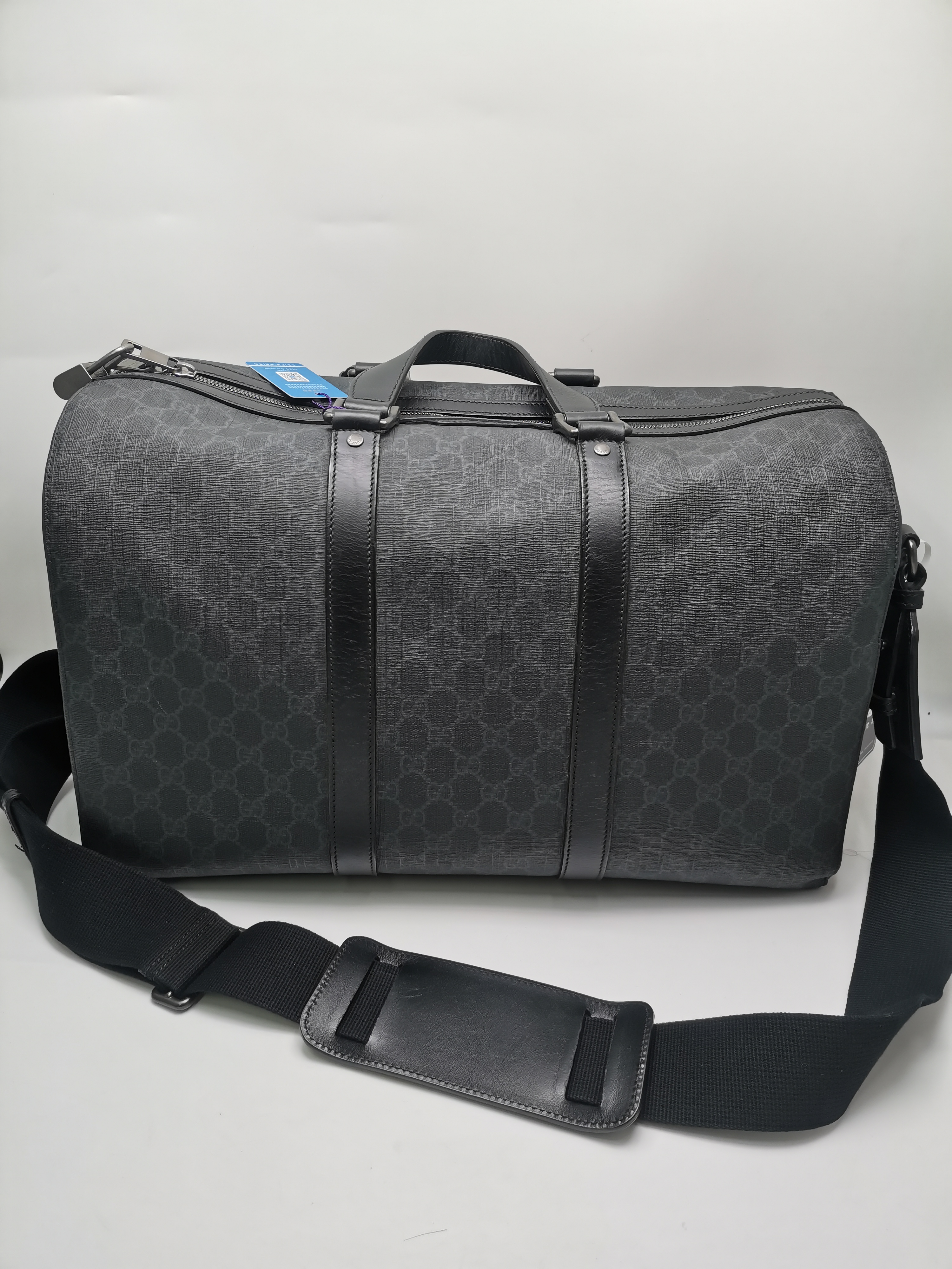 99新 GUCCI/古驰 97新 17905 古驰黑老花旅行袋