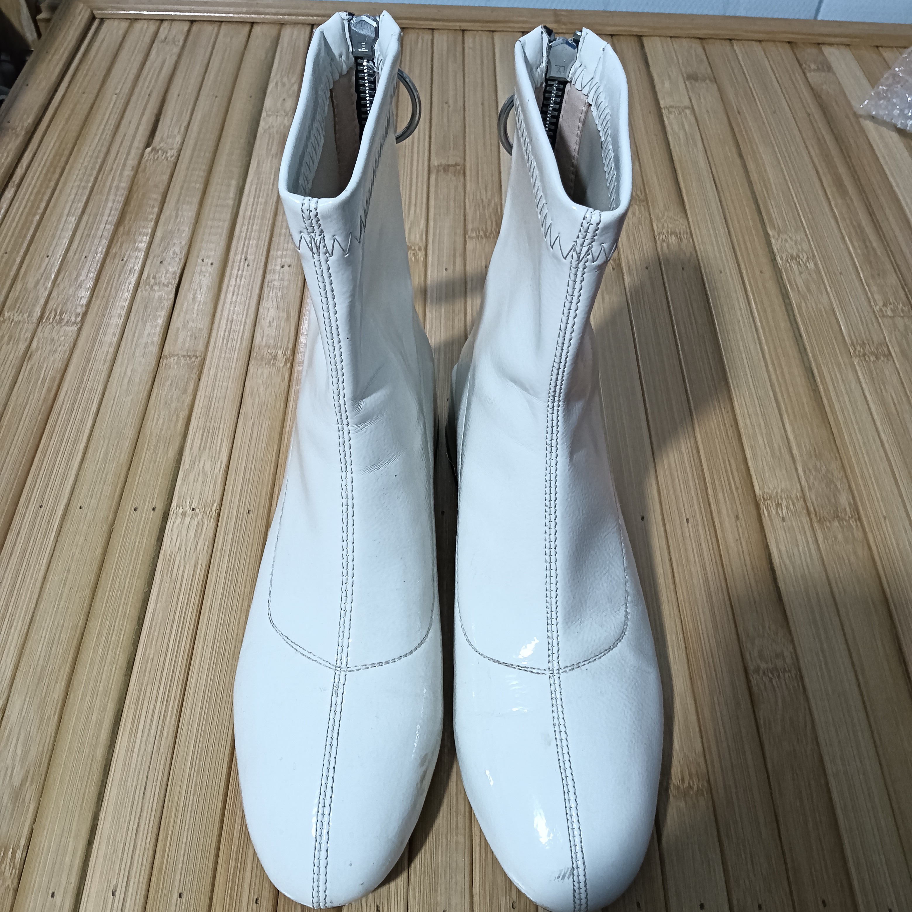 休闲板鞋摔纹皮鞋子拼色质感韩版运动休闲鞋板鞋