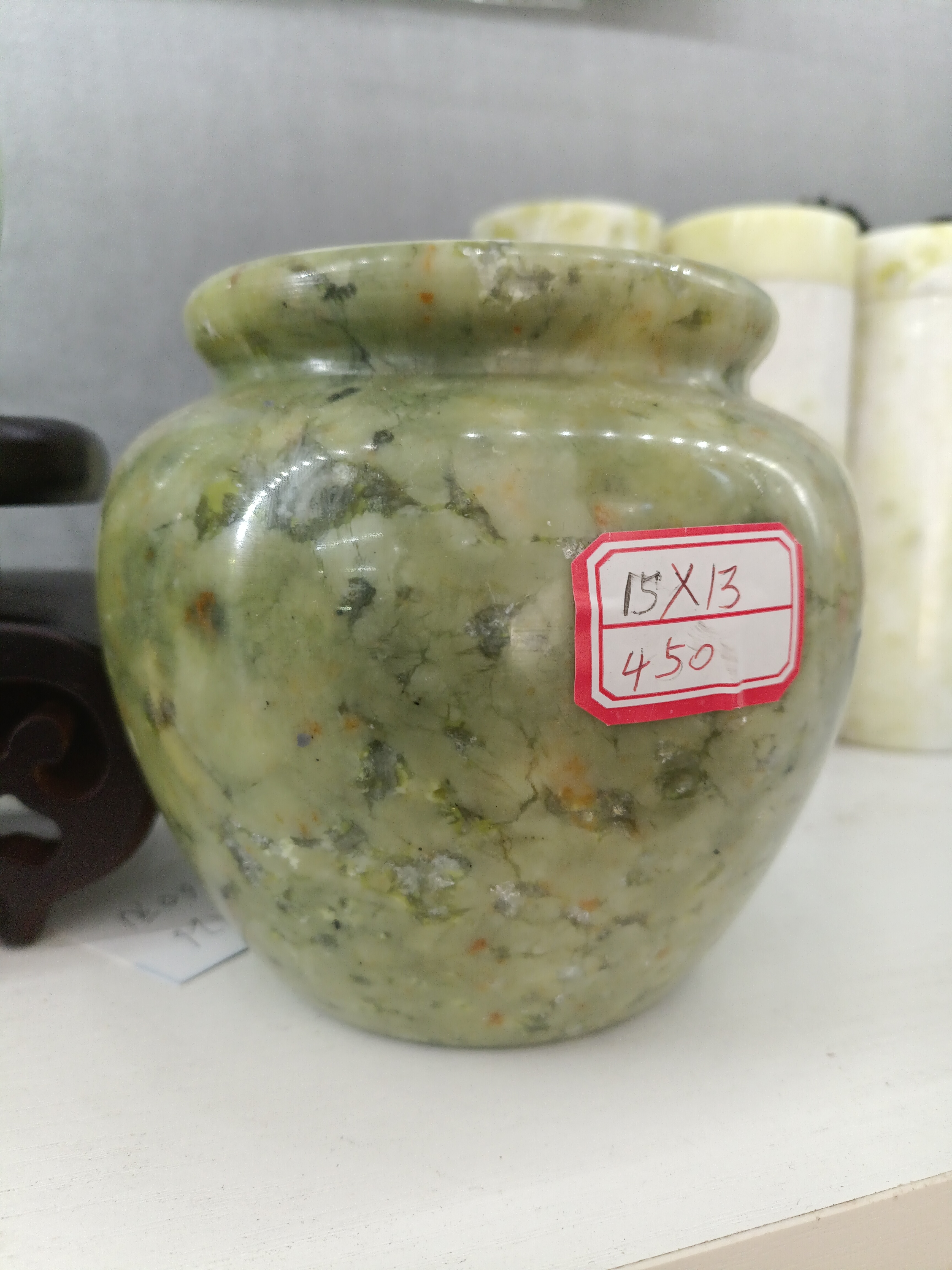 岫玉摆件长15厘米高13厘米