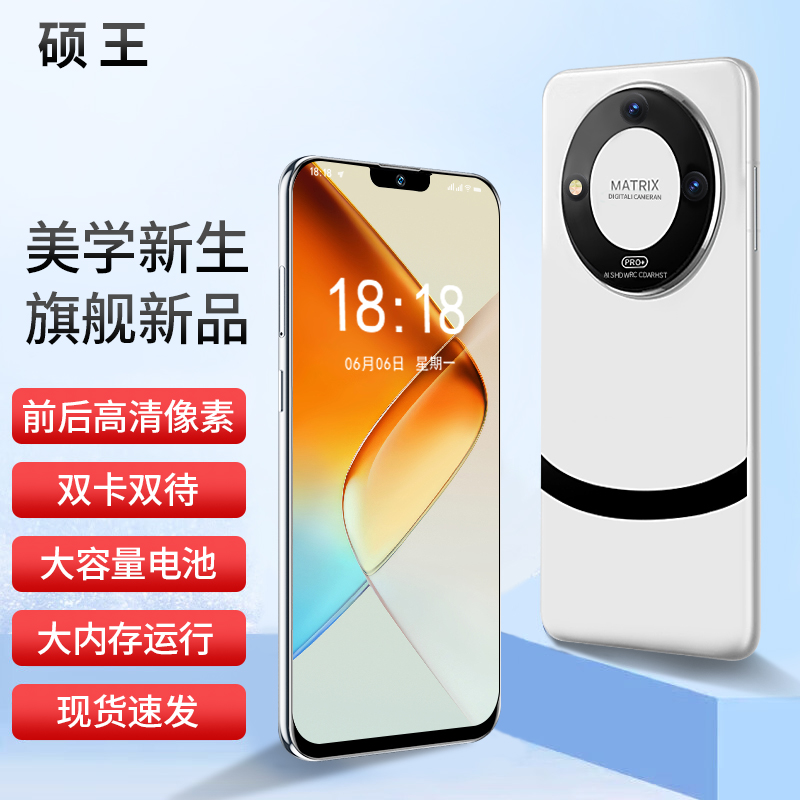 【官方正品】P60pro新款全网通双卡双待硕王品牌智能手机AB