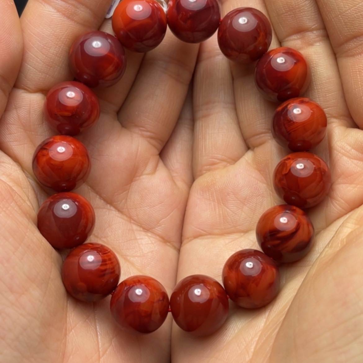 【闪购商品】南红玛瑙原矿手串14未镶嵌沈****航