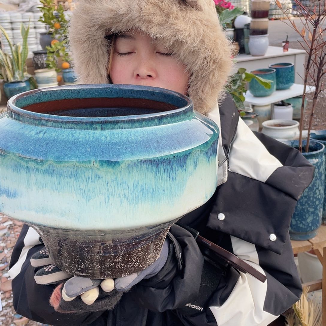 红陶王嫂花盆0205-589