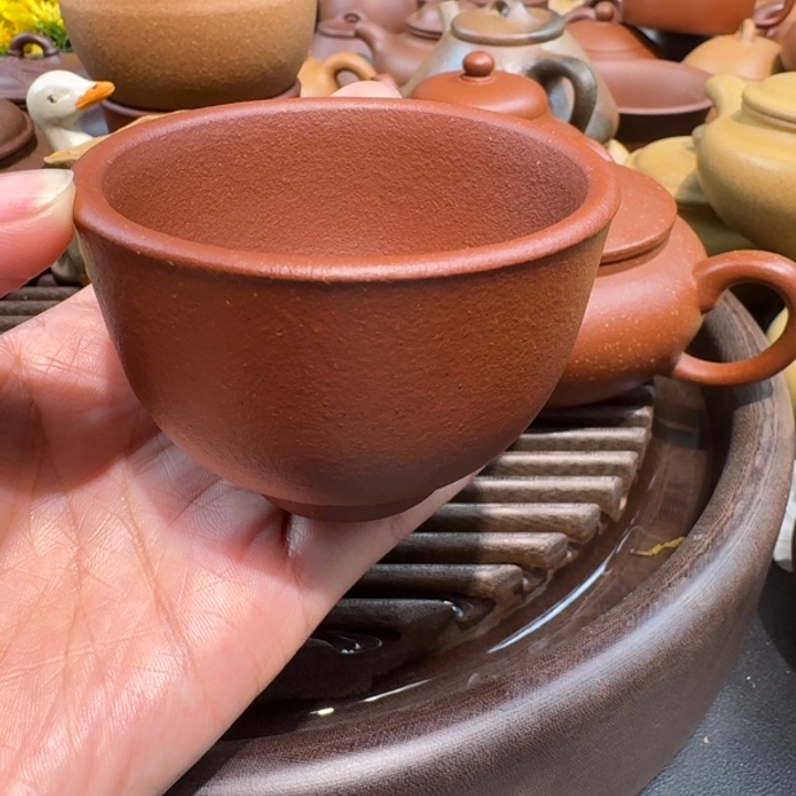 紫砂茶壶红将坡无添加80c