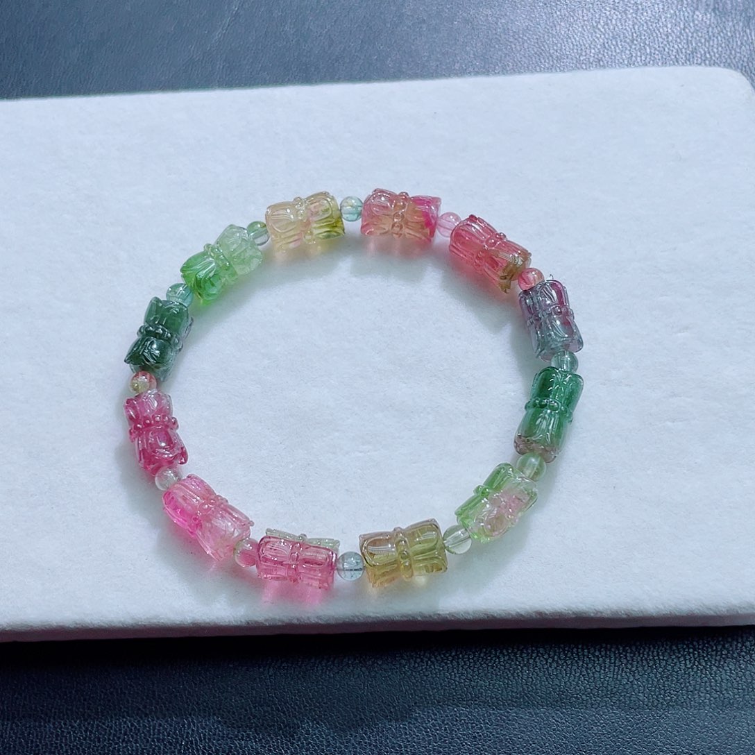 手链未镶嵌碧玺碧玺手链