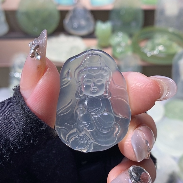 岫玉吊坠未镶嵌吊坠