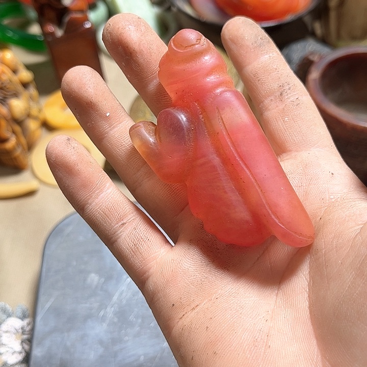 紫金钵盂菩提把件