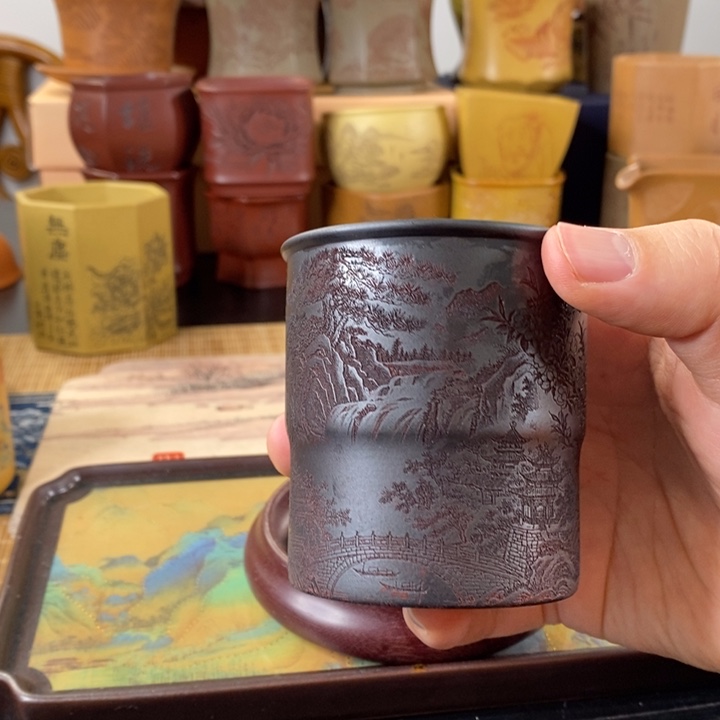 紫砂茶杯紫砂茶器