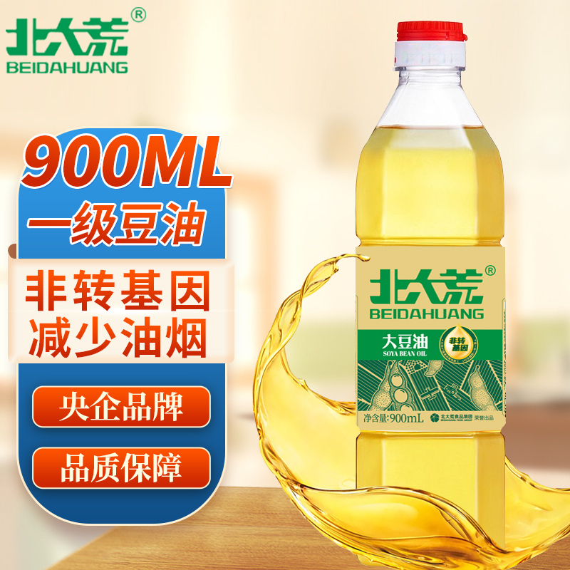 【红旗优选】北大荒一级大豆油900ml