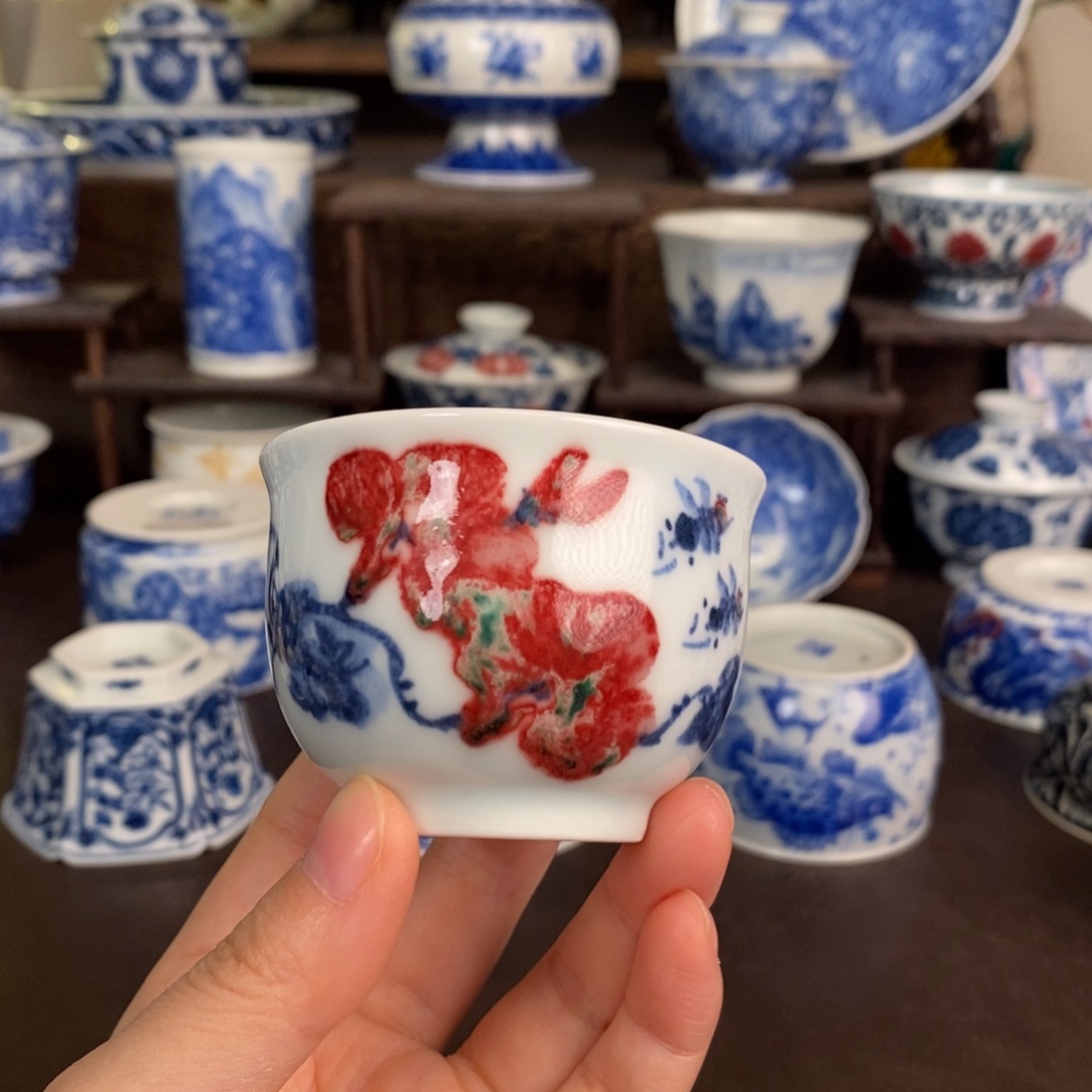 景德镇陶瓷手工手绘