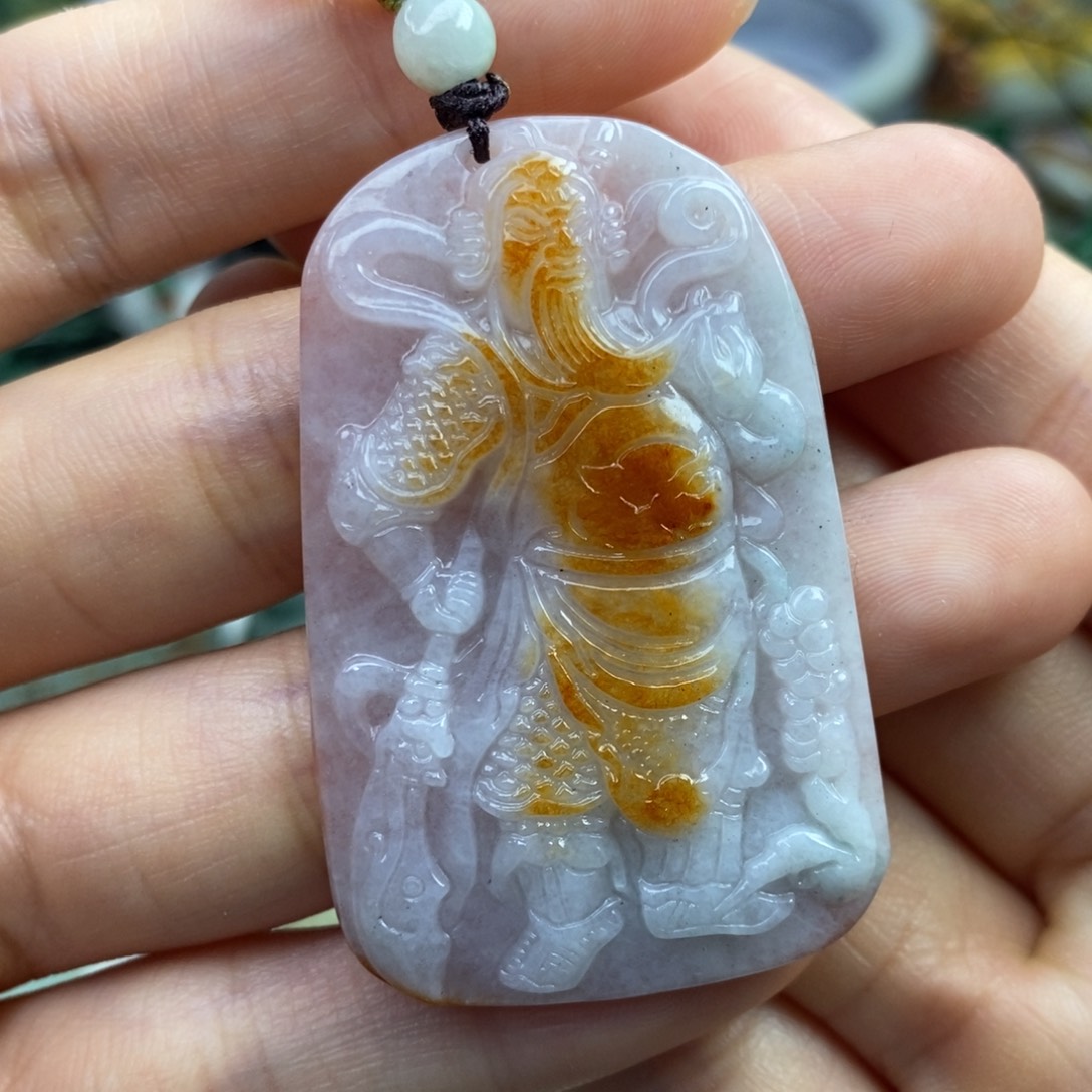 翡翠未镶嵌颈饰吊坠