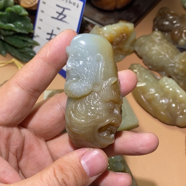 和田玉把件未镶嵌