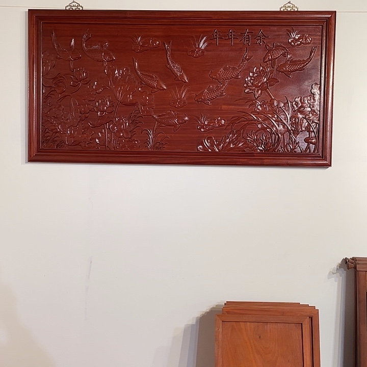 山***部非洲紫檀（红花梨）鱼160