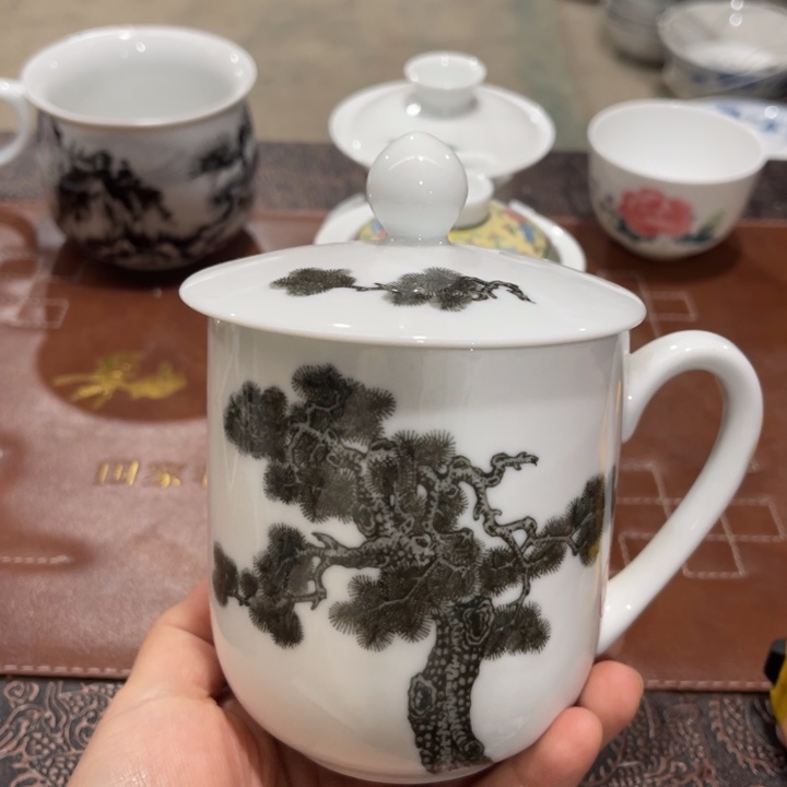 瓷醴陵釉下高温瓷器