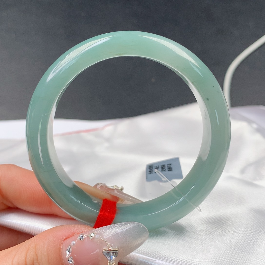 翡翠手镯未镶嵌125正50.7