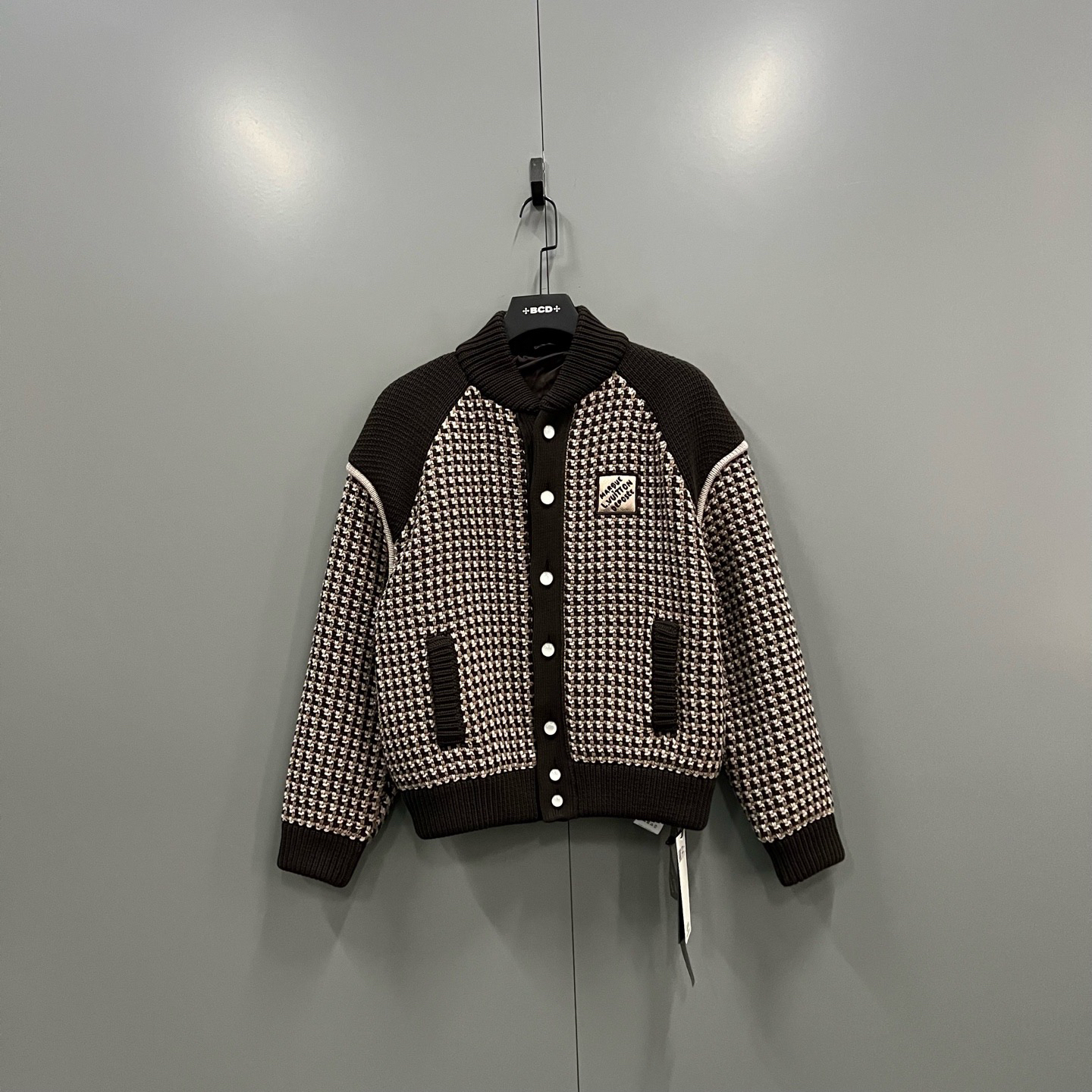 未使用 LouisVuitton/路易威登 j27拼色刺绣徽标针织XS码/103276