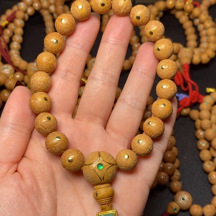 凤眼菩提手串手串12+麒麟三通