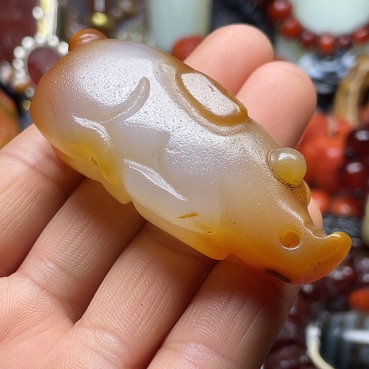 玛瑙/玉髓未镶嵌颈饰